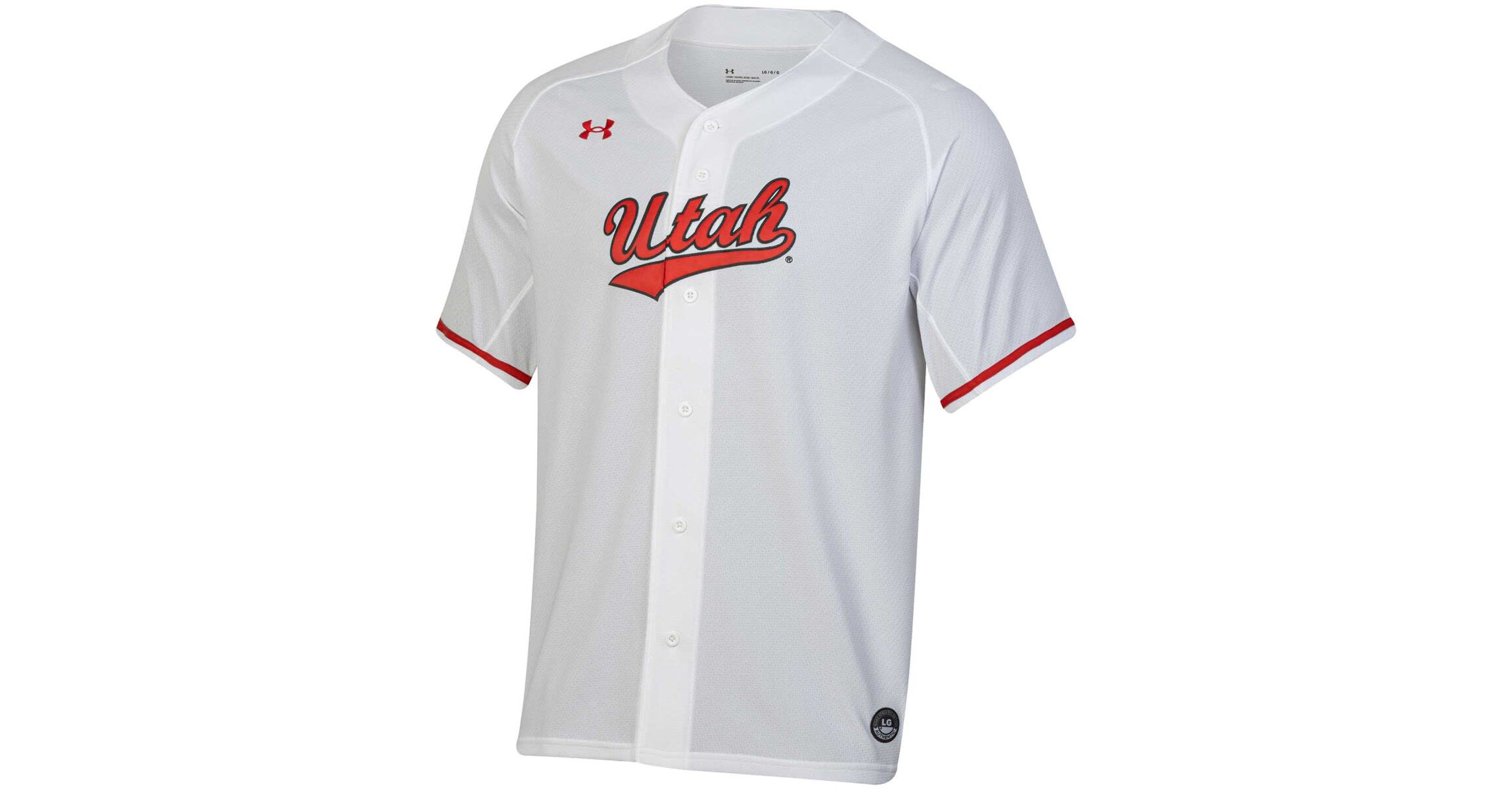 NCAA Under Armour Utah Utes Replica Baseball Jersey
