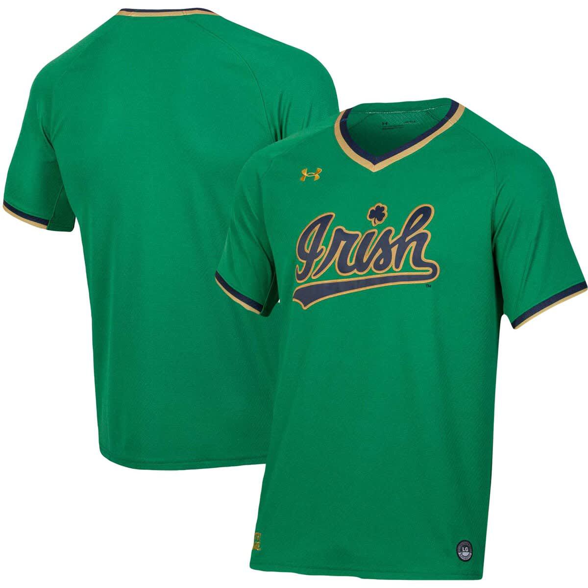 NCAA Under Armour Notre Dame Fighting Irish Replica Baseball Jersey