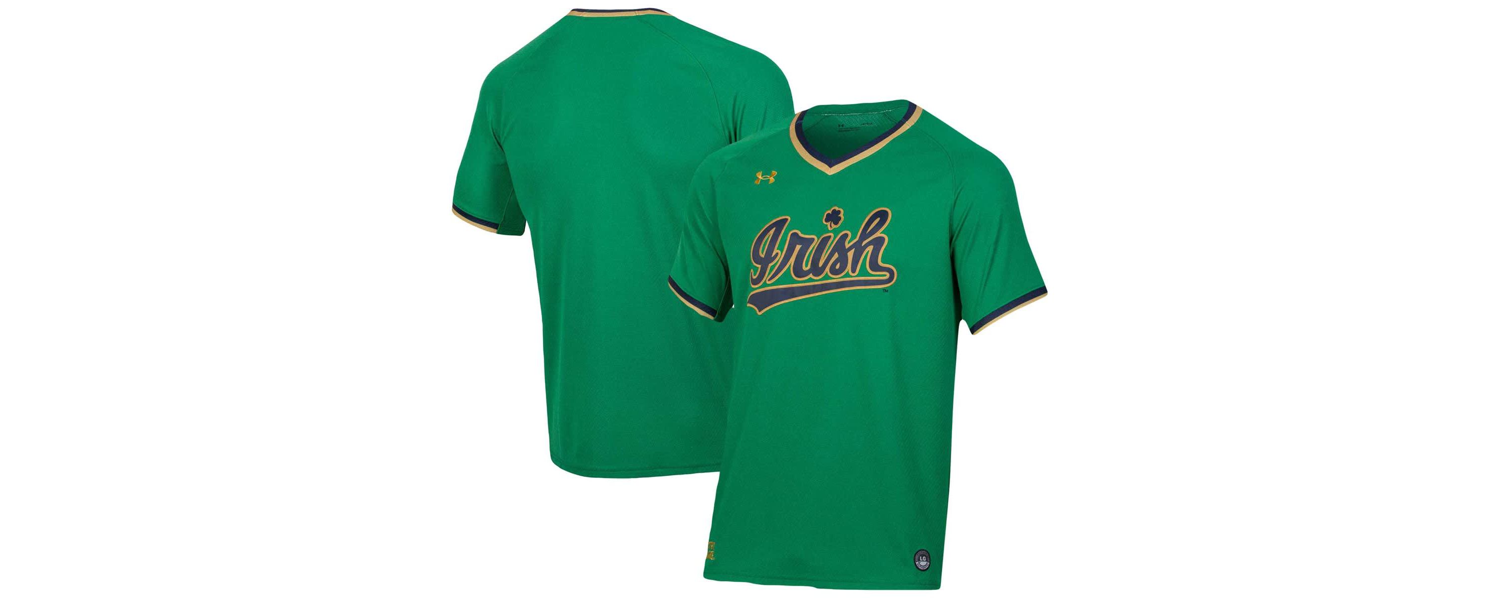 NCAA Under Armour Notre Dame Fighting Irish Replica Baseball Jersey