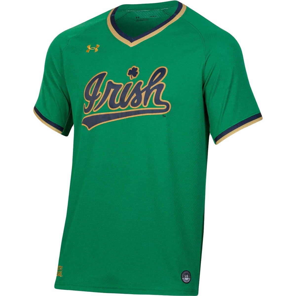 NCAA Under Armour Notre Dame Fighting Irish Replica Baseball Jersey