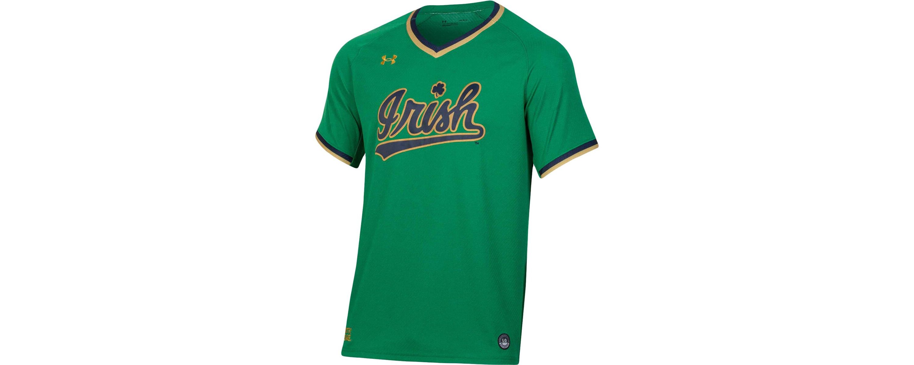 NCAA Under Armour Notre Dame Fighting Irish Replica Baseball Jersey
