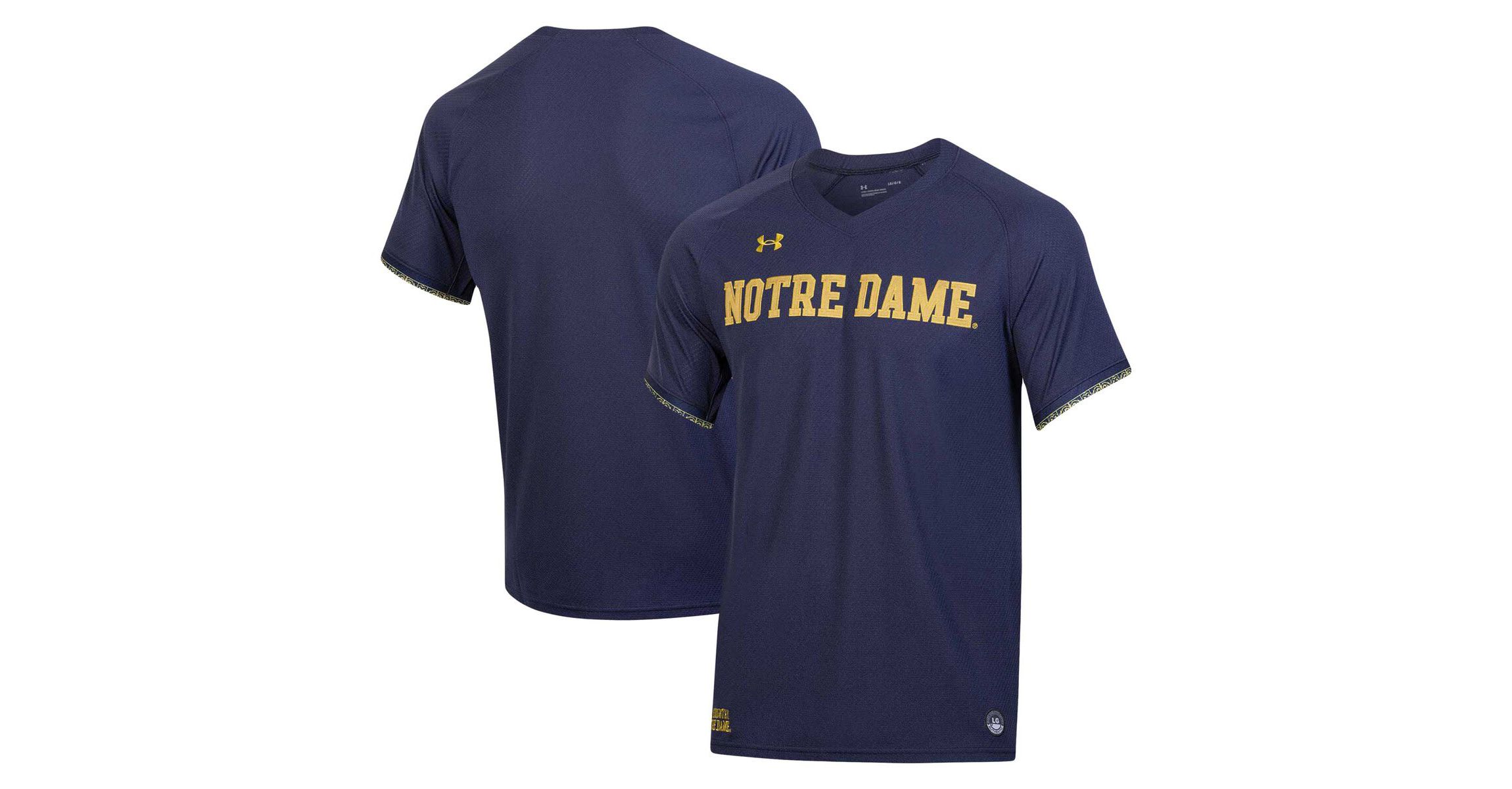 NCAA Under Armour Notre Dame Fighting Irish Replica Baseball Jersey
