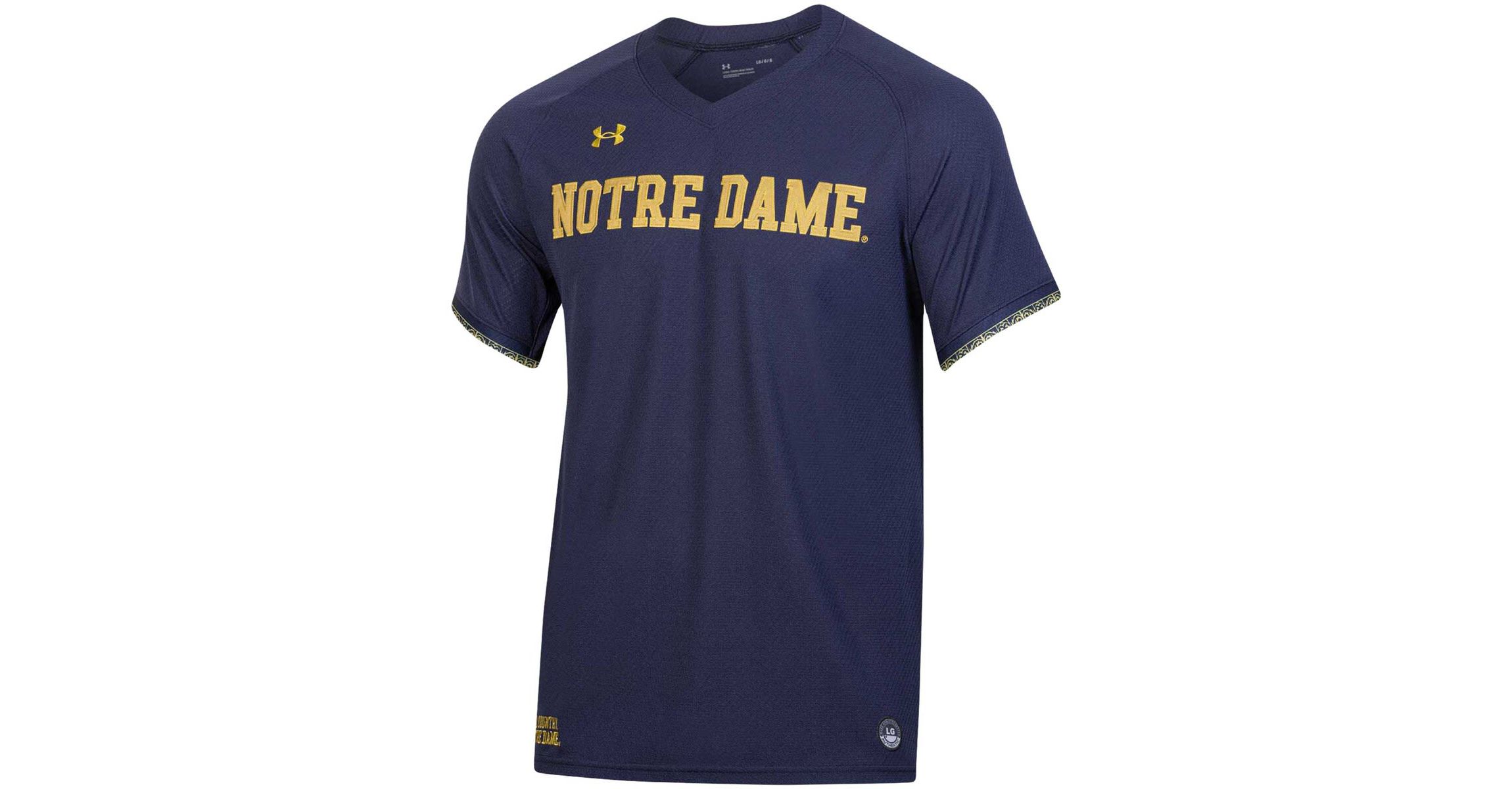 NCAA Under Armour Notre Dame Fighting Irish Replica Baseball Jersey