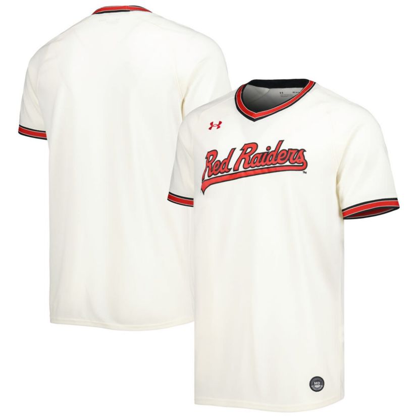 Texas Tech Red Raiders NCAA Under Armour Texas Tech Raiders Replica Baseball Jersey