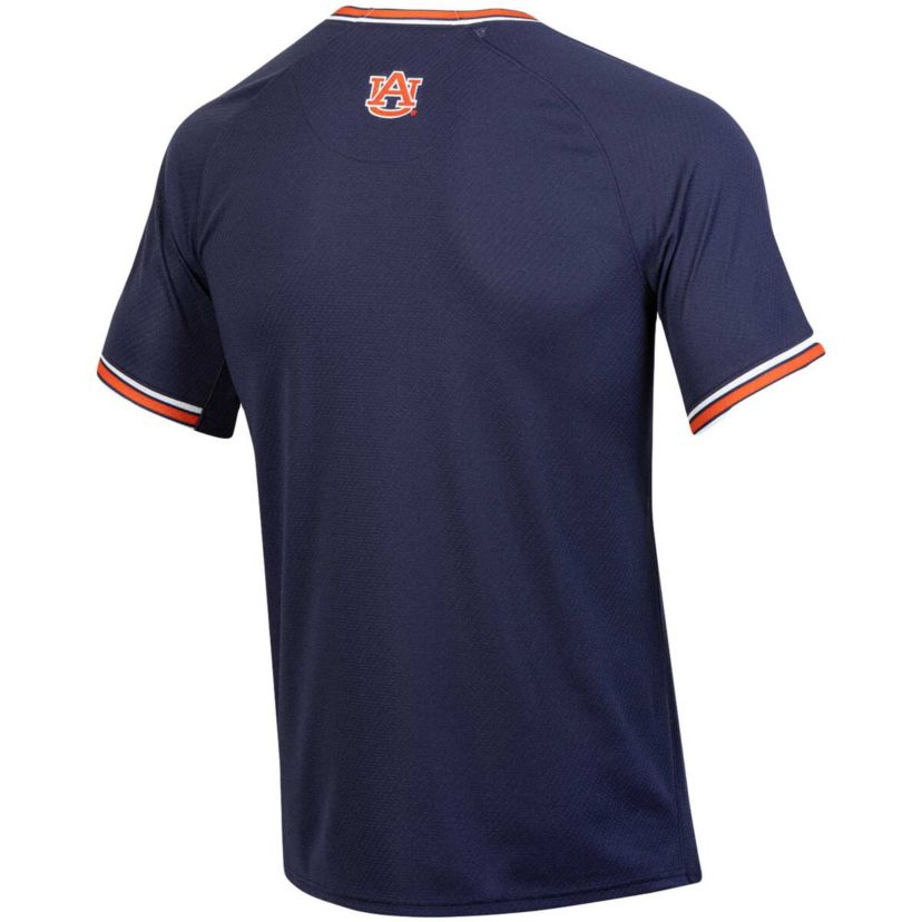 NCAA Under Armour Auburn Tigers Softball V-Neck Jersey