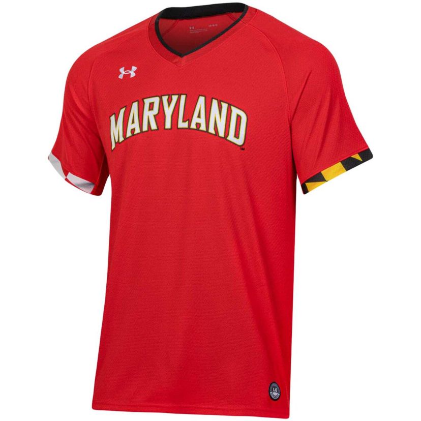 NCAA Under Armour Maryland Terrapins Softball V-Neck Jersey