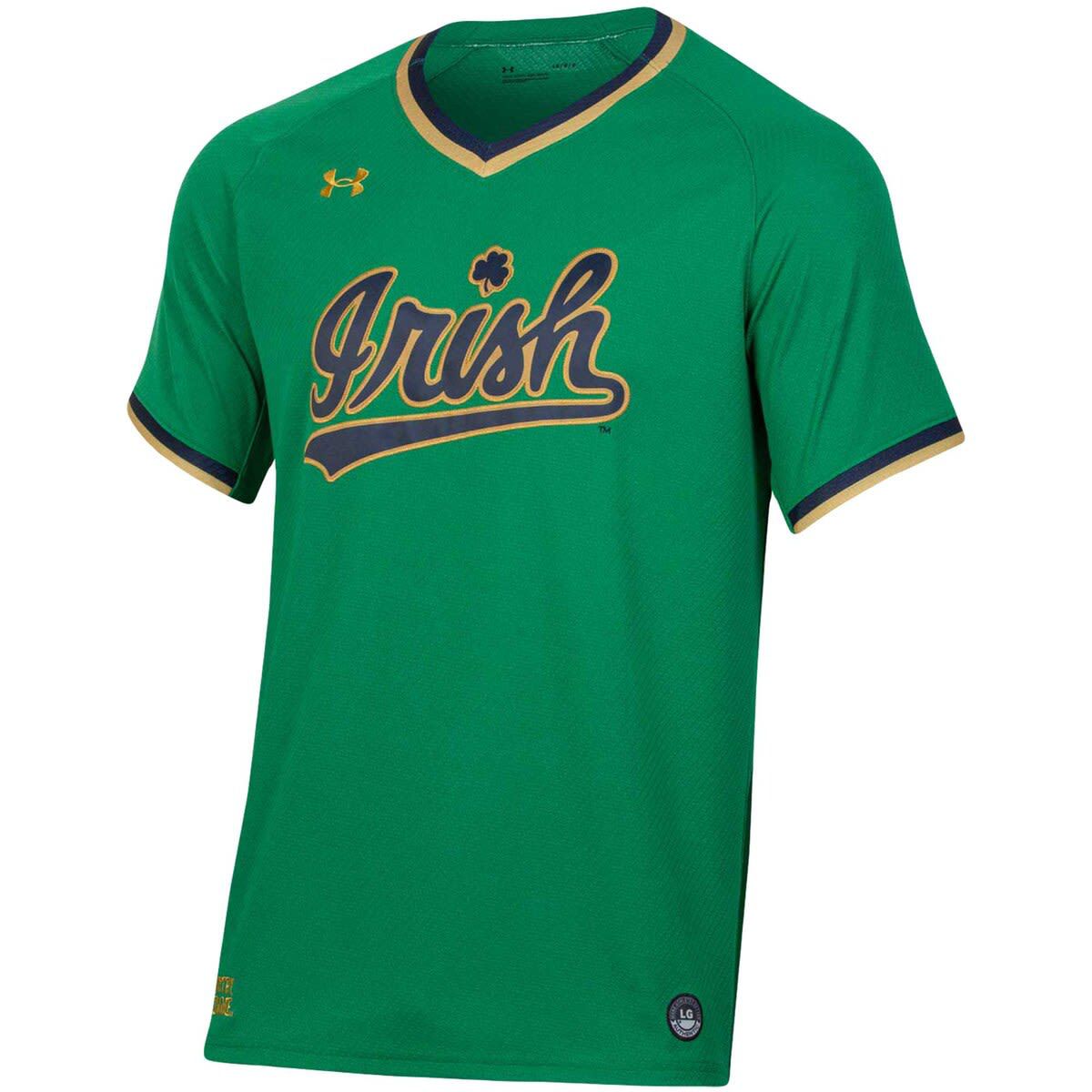 NCAA Under Armour Notre Dame Fighting Irish Softball V-Neck Jersey