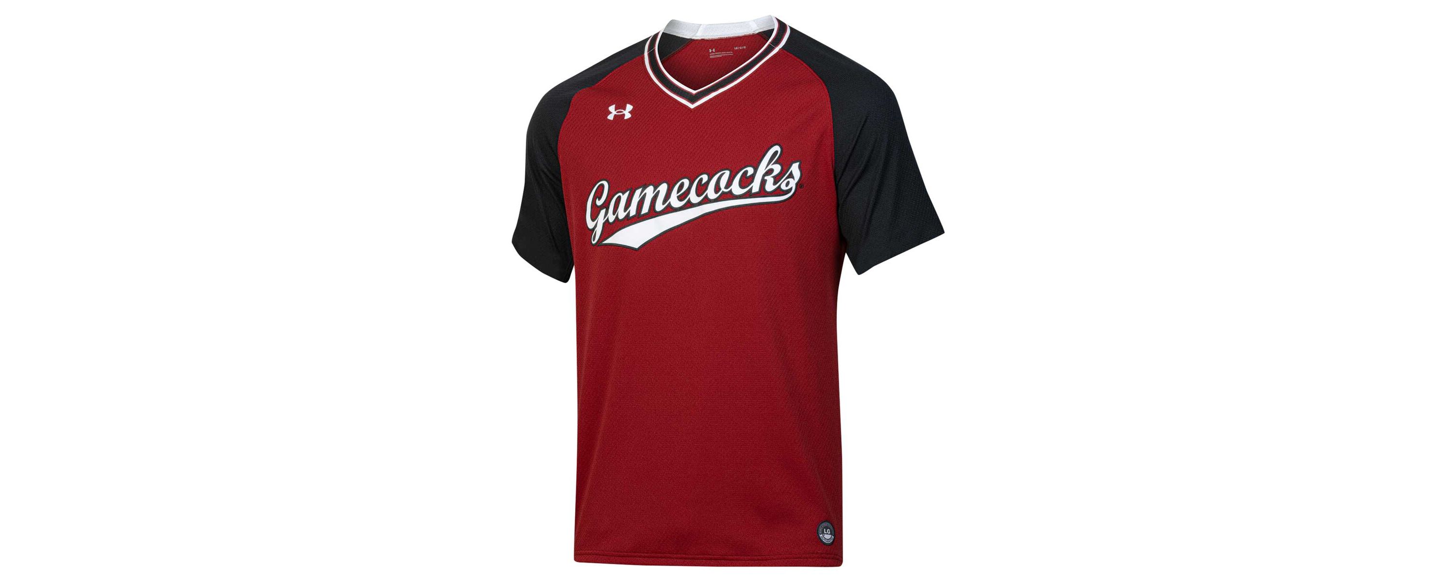 NCAA Under Armour South Carolina Gamecocks Softball V-Neck Jersey