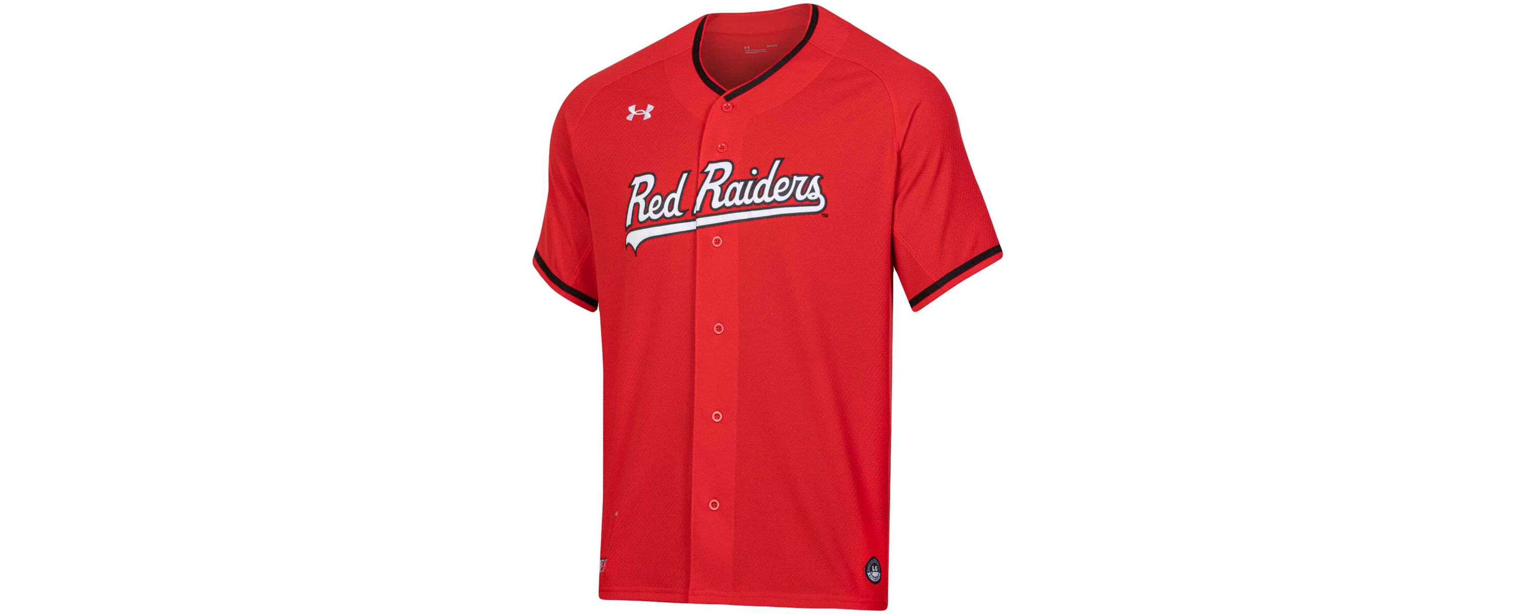 Texas Tech Red Raiders NCAA Under Armour Texas Tech Raiders Softball V-Neck Jersey