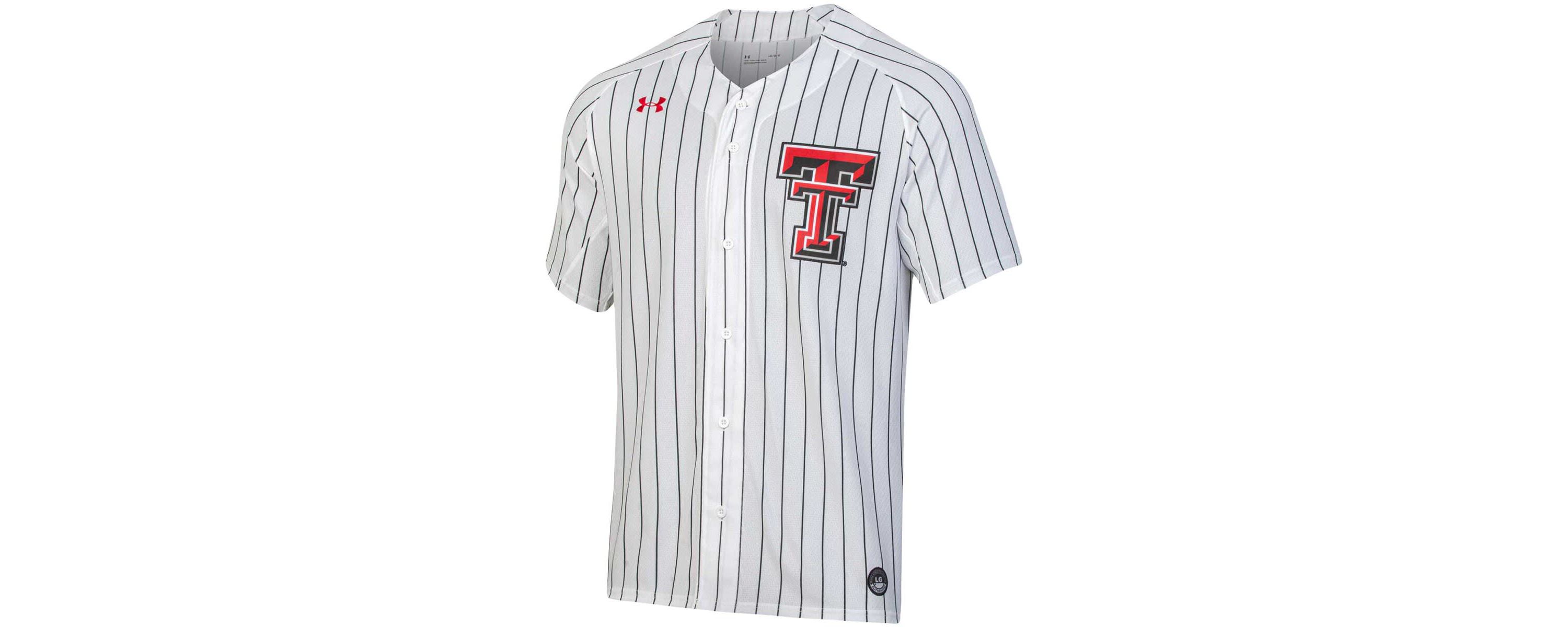 Texas Tech Red Raiders NCAA Under Armour Texas Tech Raiders Softball Button-Up Jersey