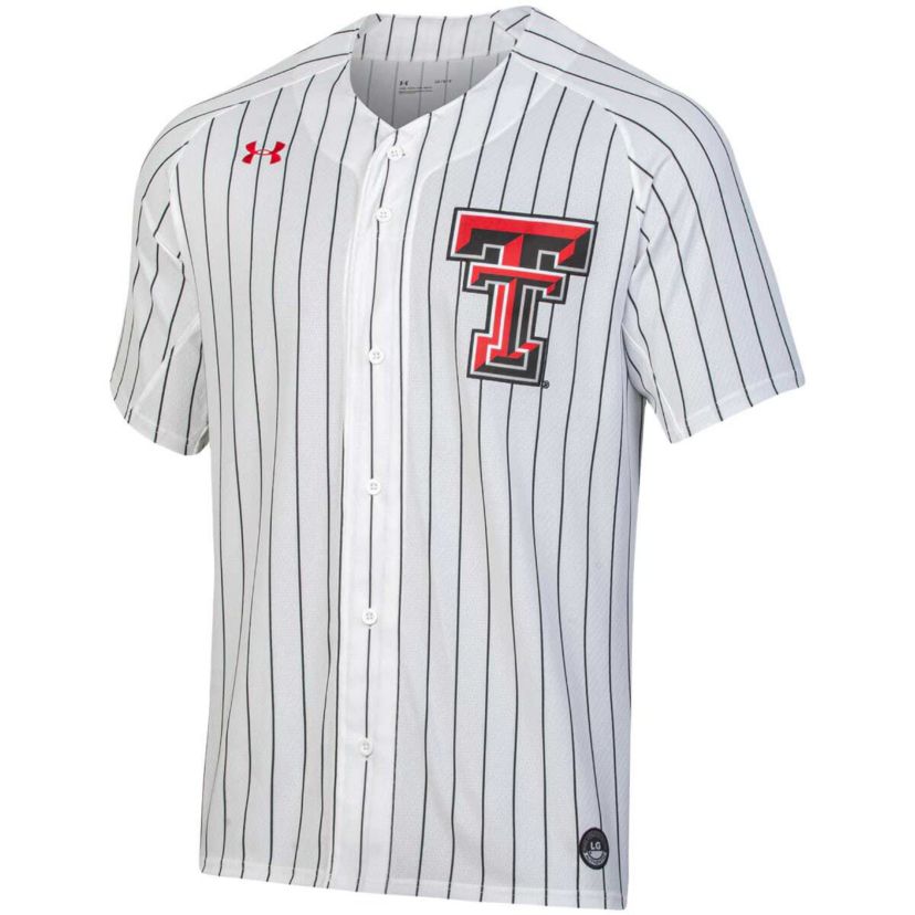Texas Tech Red Raiders NCAA Under Armour Texas Tech Raiders Softball Button-Up Jersey