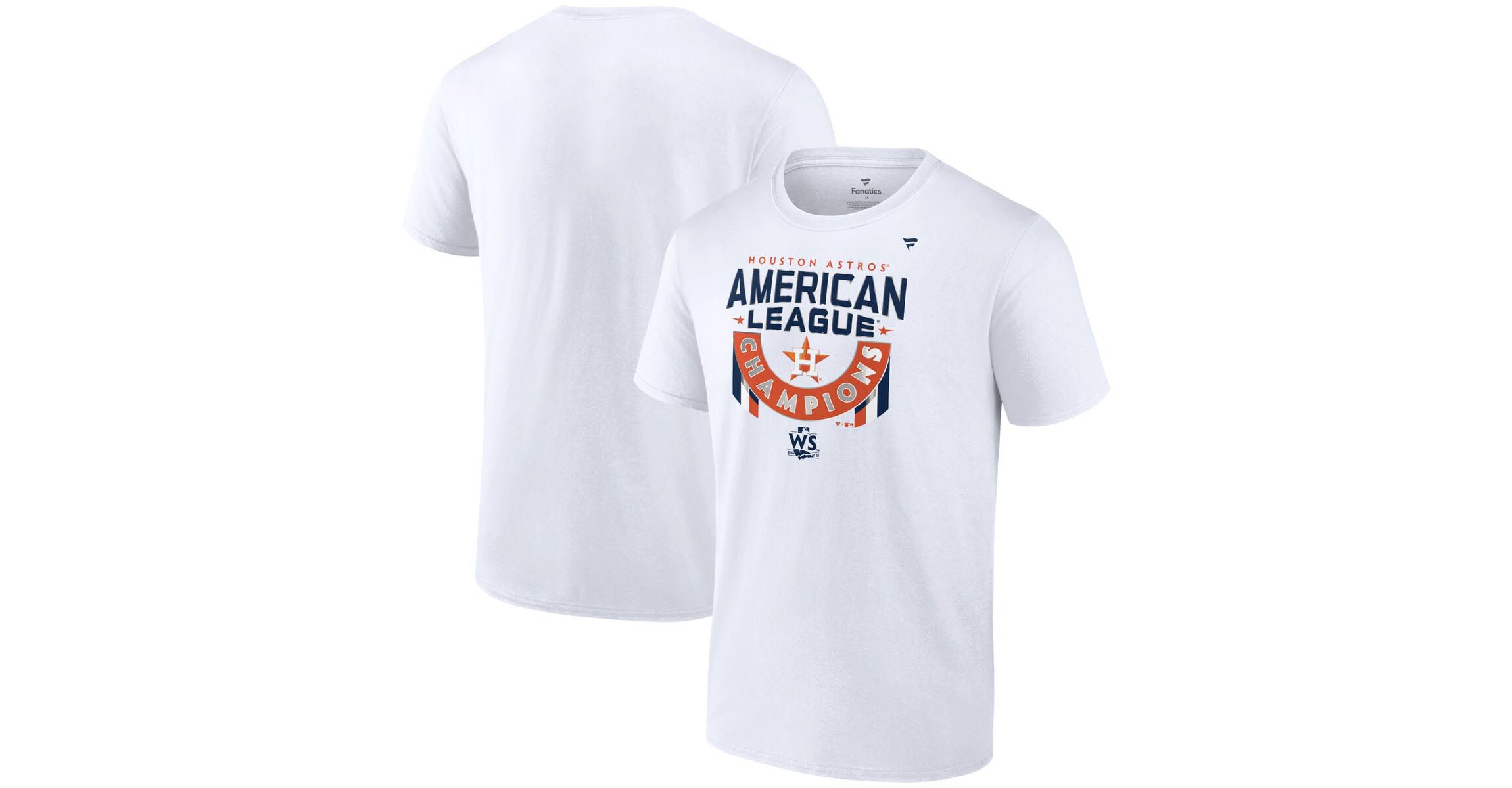 MLB Fanatics Houston Astros 2022 American League s Locker Room Big & Tall T-Shirt