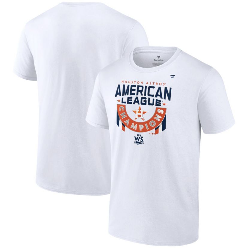 MLB Fanatics Houston Astros 2022 American League s Locker Room Big & Tall T-Shirt