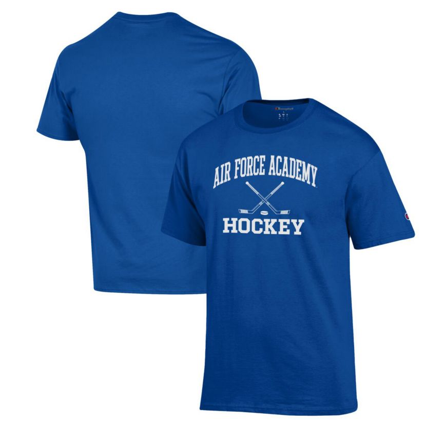 NCAA Air Force Falcons Hockey Icon Powerblend T-Shirt