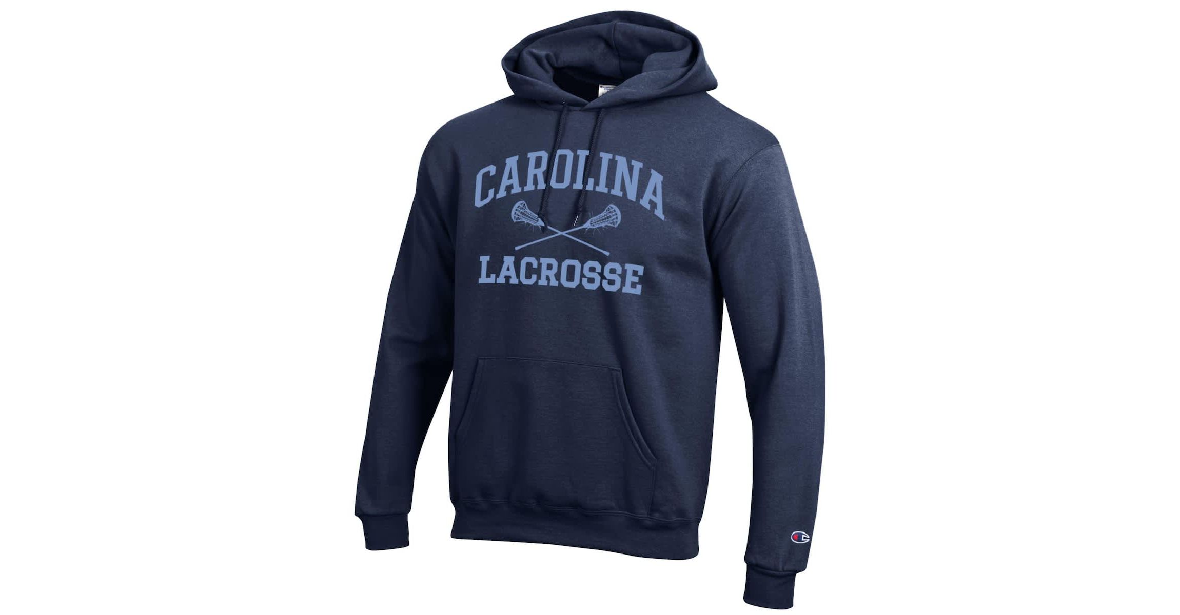NCAA North Carolina Tar Heels Lacrosse Icon Powerblend Pullover Hoodie