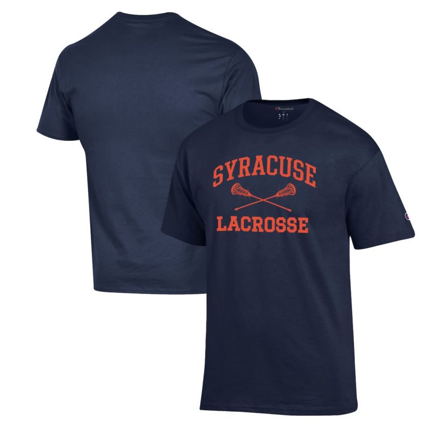 Syracuse Orange NCAA Syracuse Lacrosse Icon Powerblend T-Shirt
