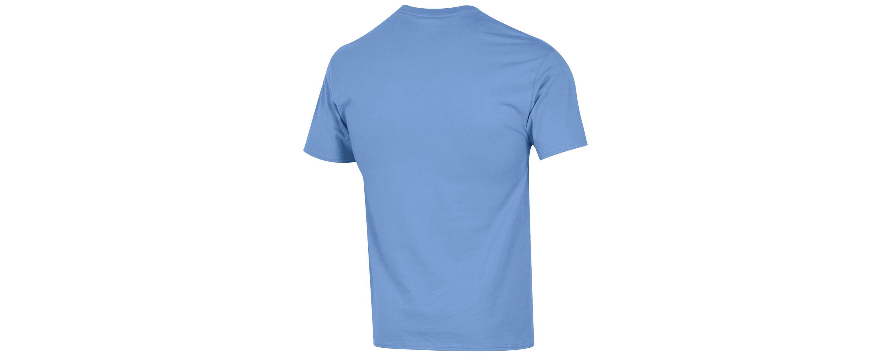 NCAA Carolina North Carolina Tar Heels Stack Logo Lacrosse Powerblend T-Shirt