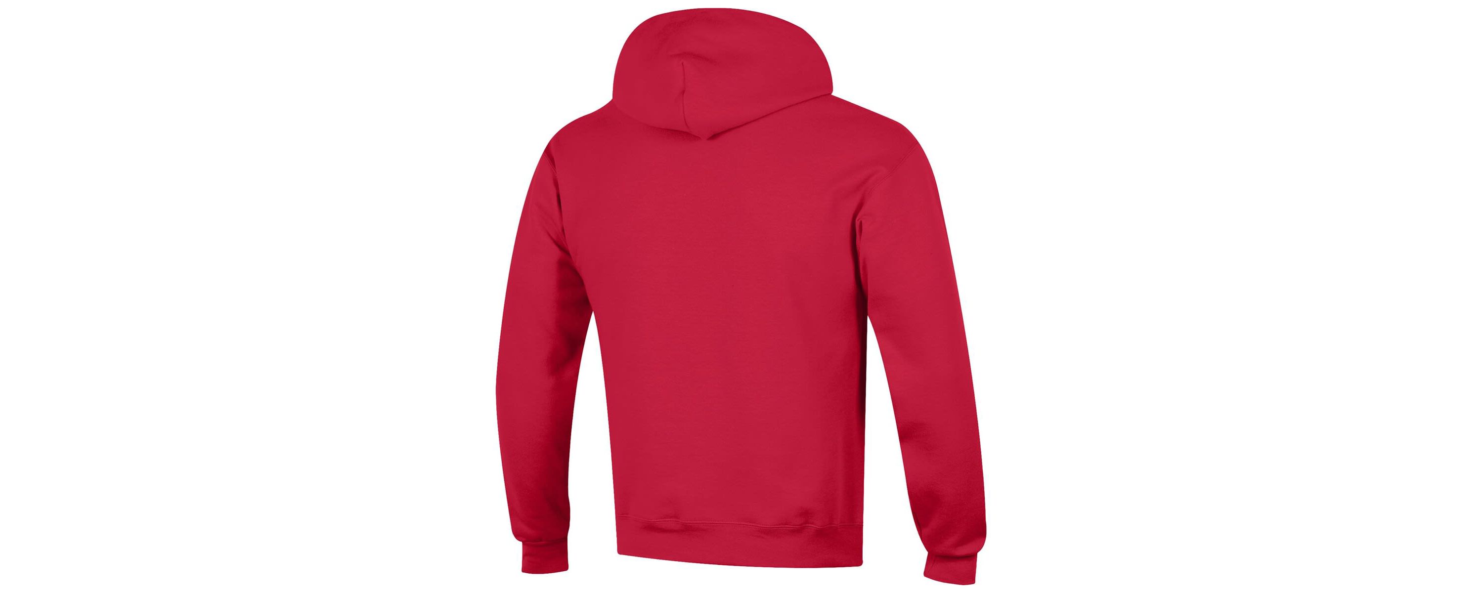 NCAA Nebraska Huskers Stack Logo Volleyball Powerblend Pullover Hoodie