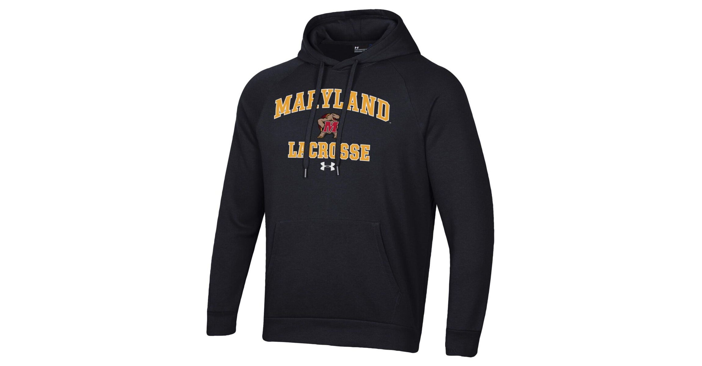 NCAA Under Armour Maryland Terrapins Lacrosse All Day Arch Fleece Pullover Hoodie