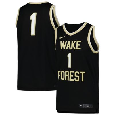 Men's NCAA Nike Wake Forest Demon Deacons Replica Basketball Jersey