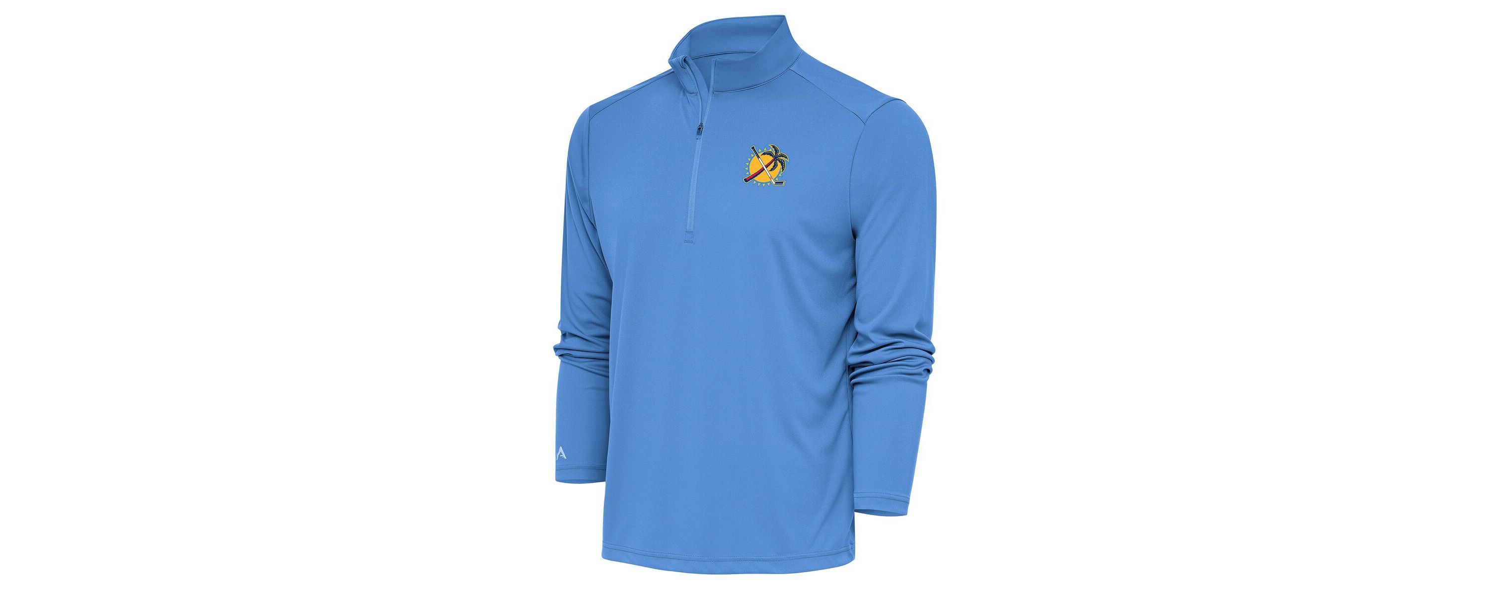 NHL Light Florida Panthers Special Edition 2.0 Tribute Quarter-Zip Pullover Top