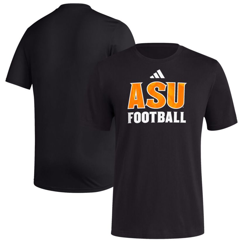 NCAA Arizona State Sun Devils Sideline Strategy Glow Pregame T-Shirt