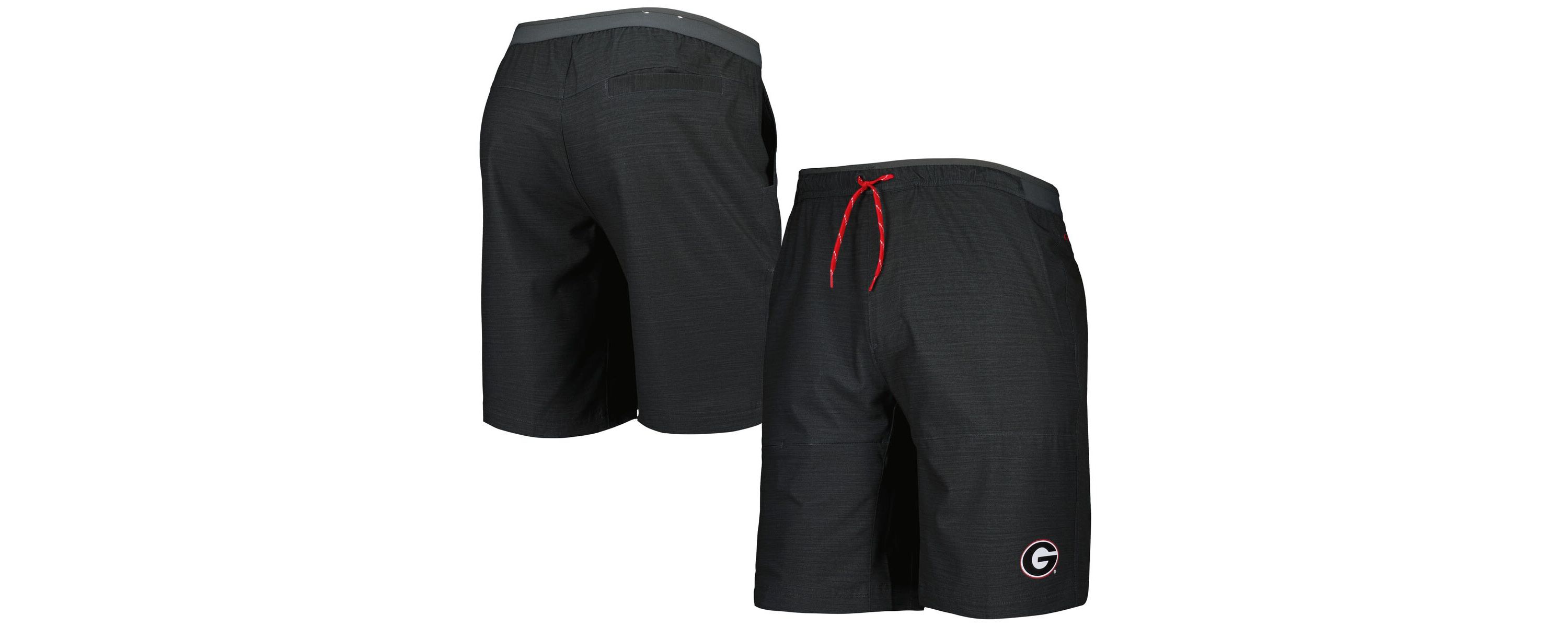 NCAA Georgia Bulldogs Twisted Creek Omni-Shade Omni-Shield Shorts
