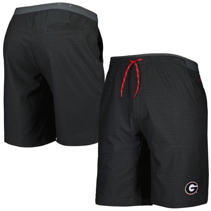 NCAA Georgia Bulldogs Twisted Creek Omni-Shade Omni-Shield Shorts