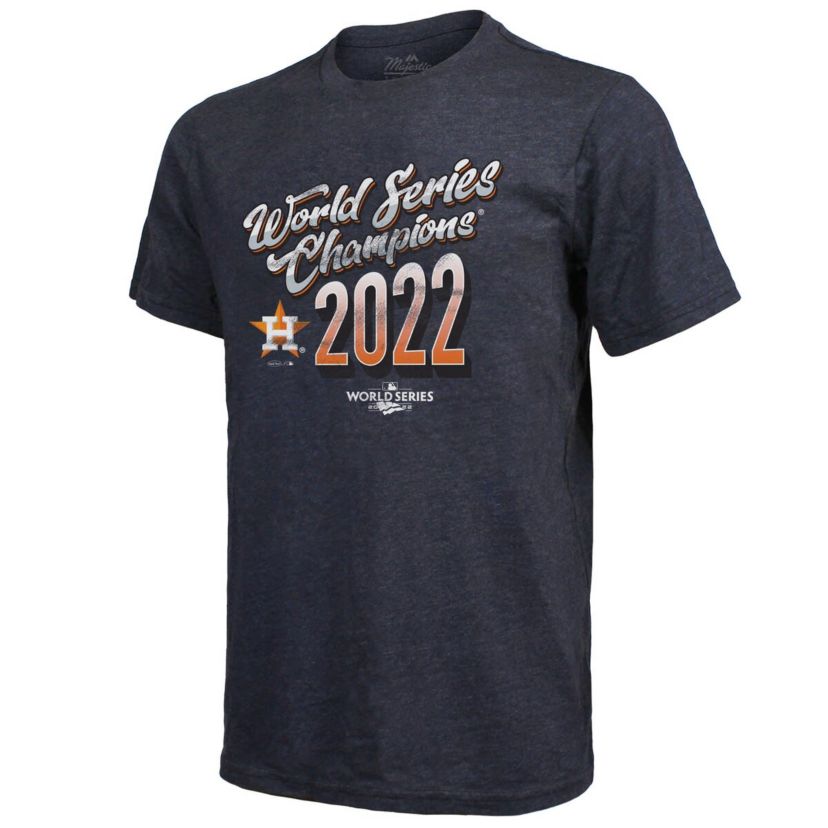 MLB Houston Astros 2022 World Series s Life Of The Party Tri-Blend T-Shirt
