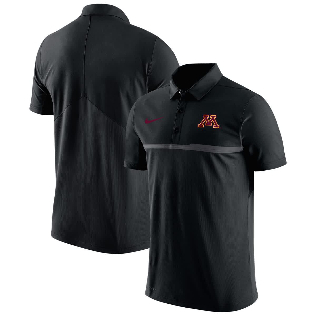 NCAA Nike Minnesota Golden Gophers Coaches Performance Polo