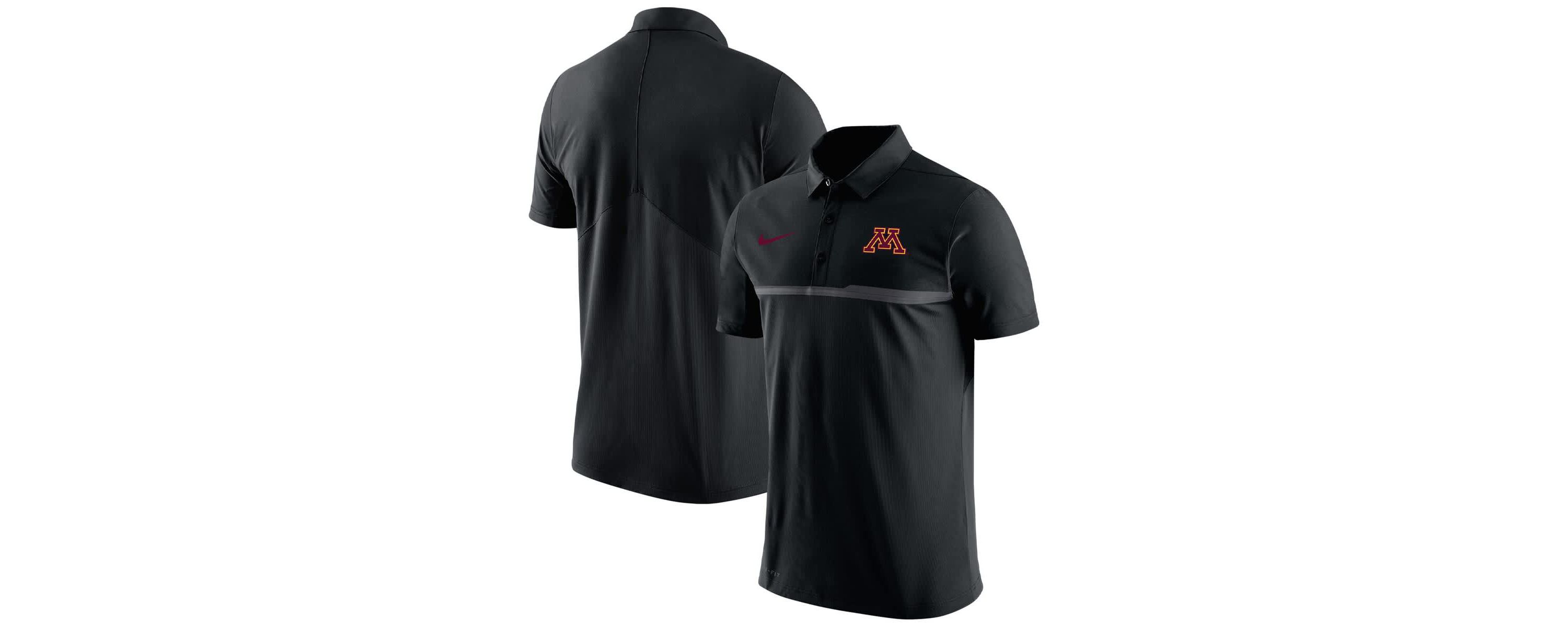 NCAA Nike Minnesota Golden Gophers Coaches Performance Polo
