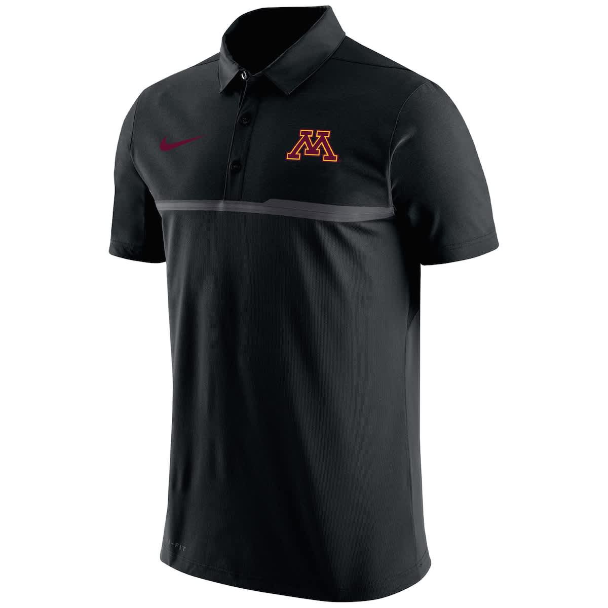 NCAA Nike Minnesota Golden Gophers Coaches Performance Polo