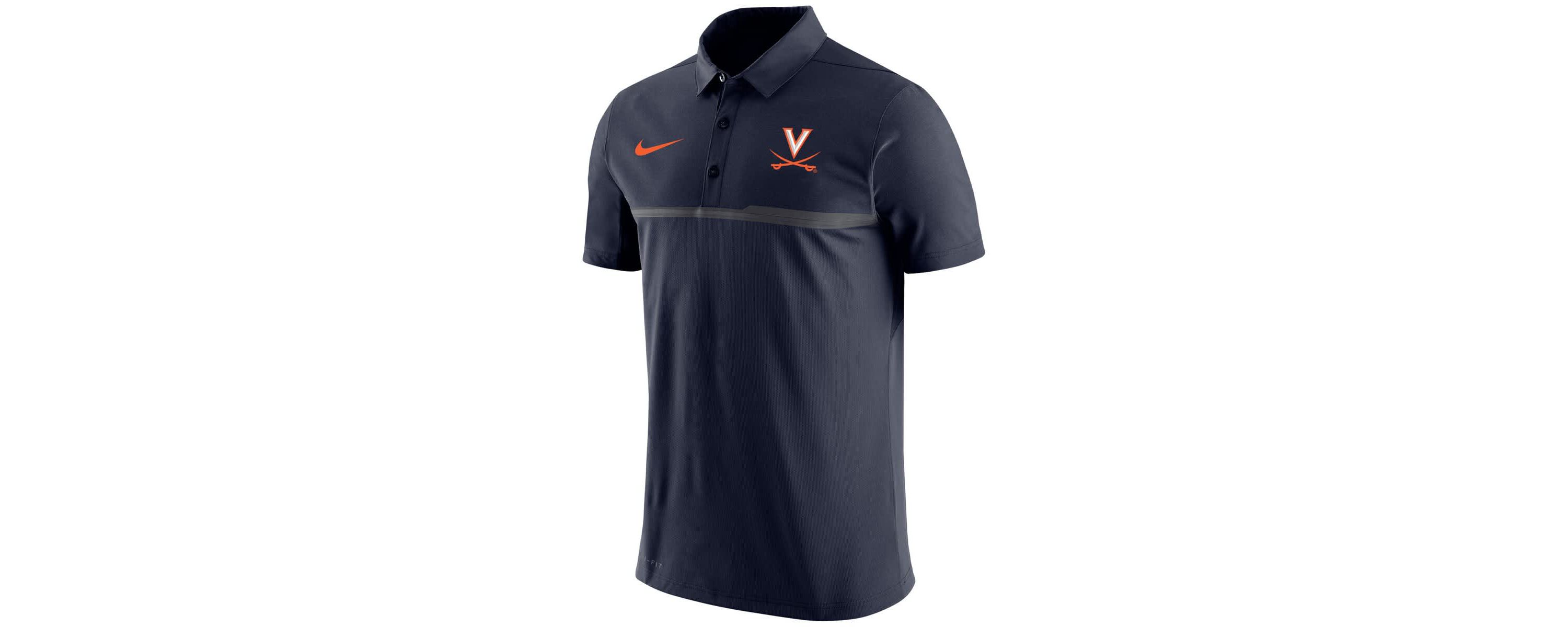 NCAA Nike Virginia Cavaliers Coaches Performance Polo