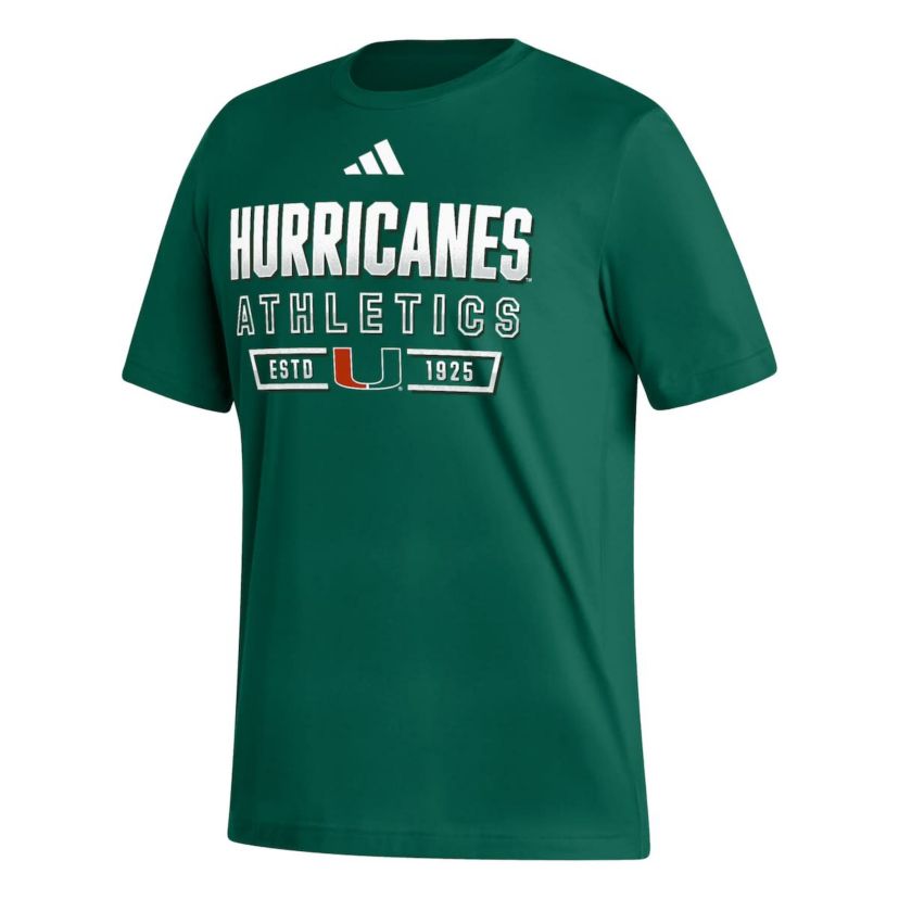 Miami (FL) Hurricanes NCAA Miami Hurricanes Head of Class Fresh T-Shirt