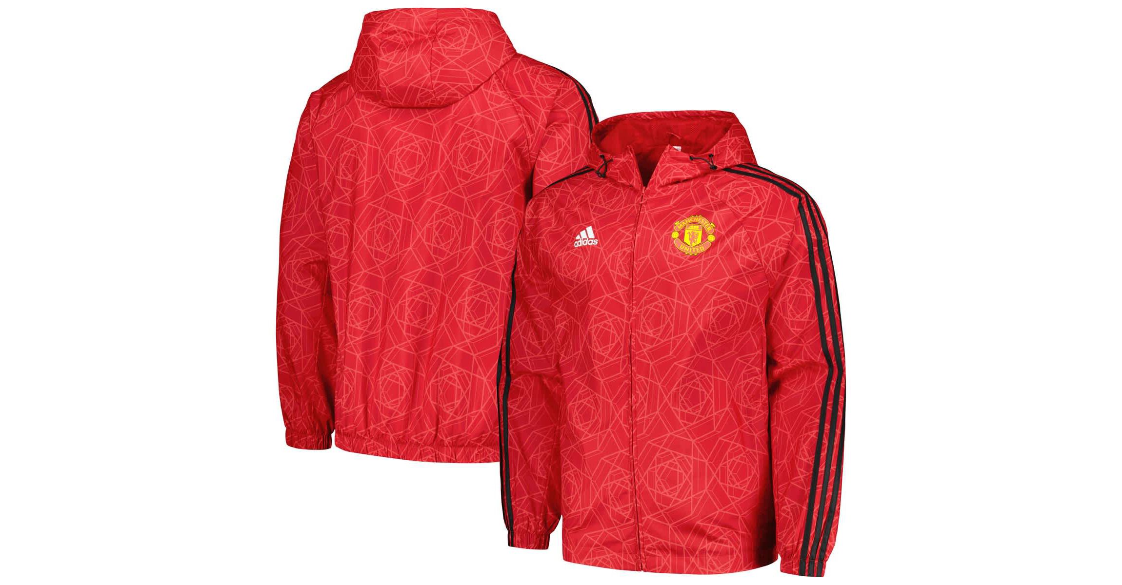 International Clubs Manchester United 2023/24 DNA Raglan Full-Zip Windbreaker