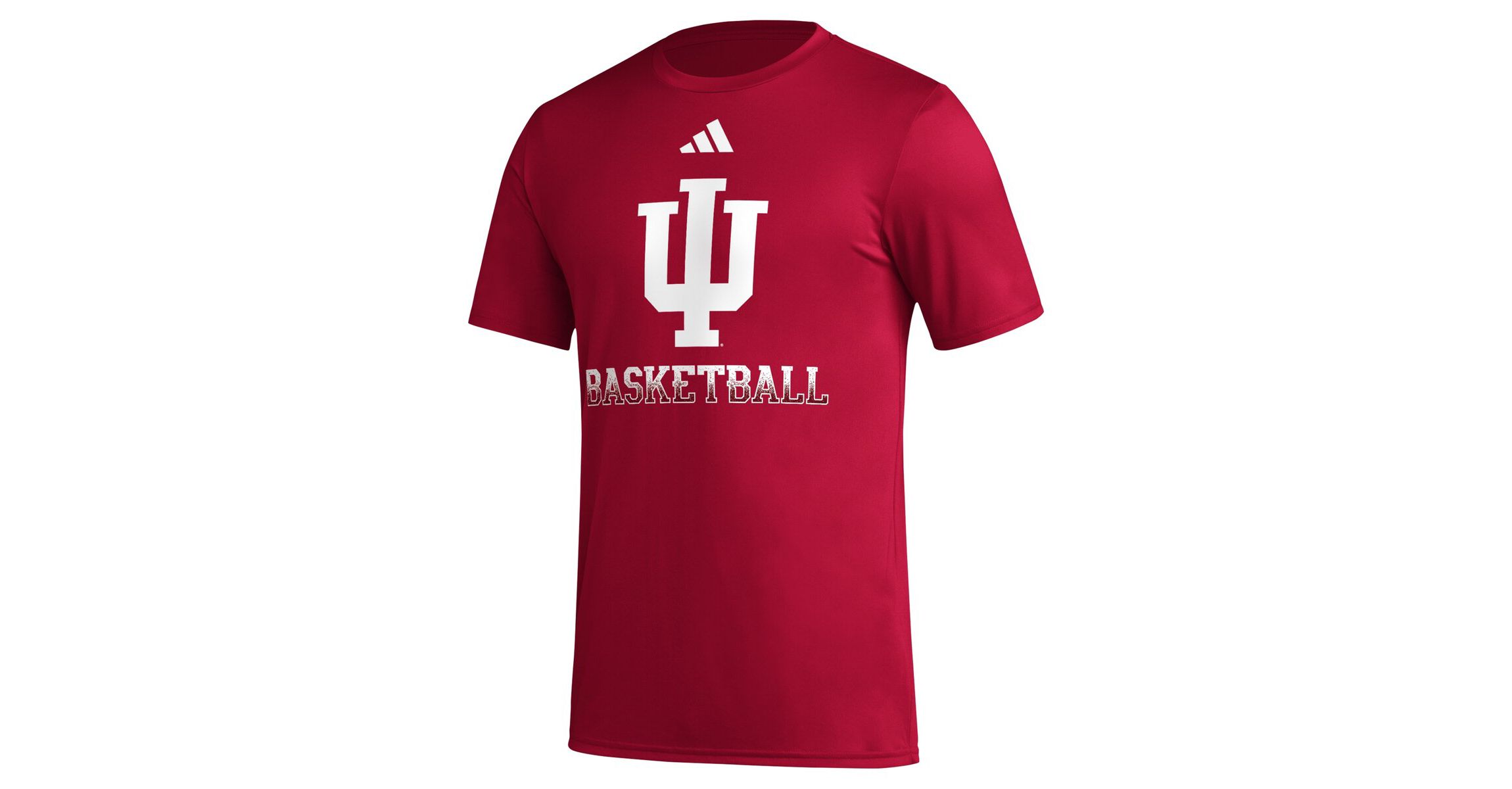 NCAA Indiana Hoosiers Fadeaway Basketball Pregame AEROREADY T-Shirt