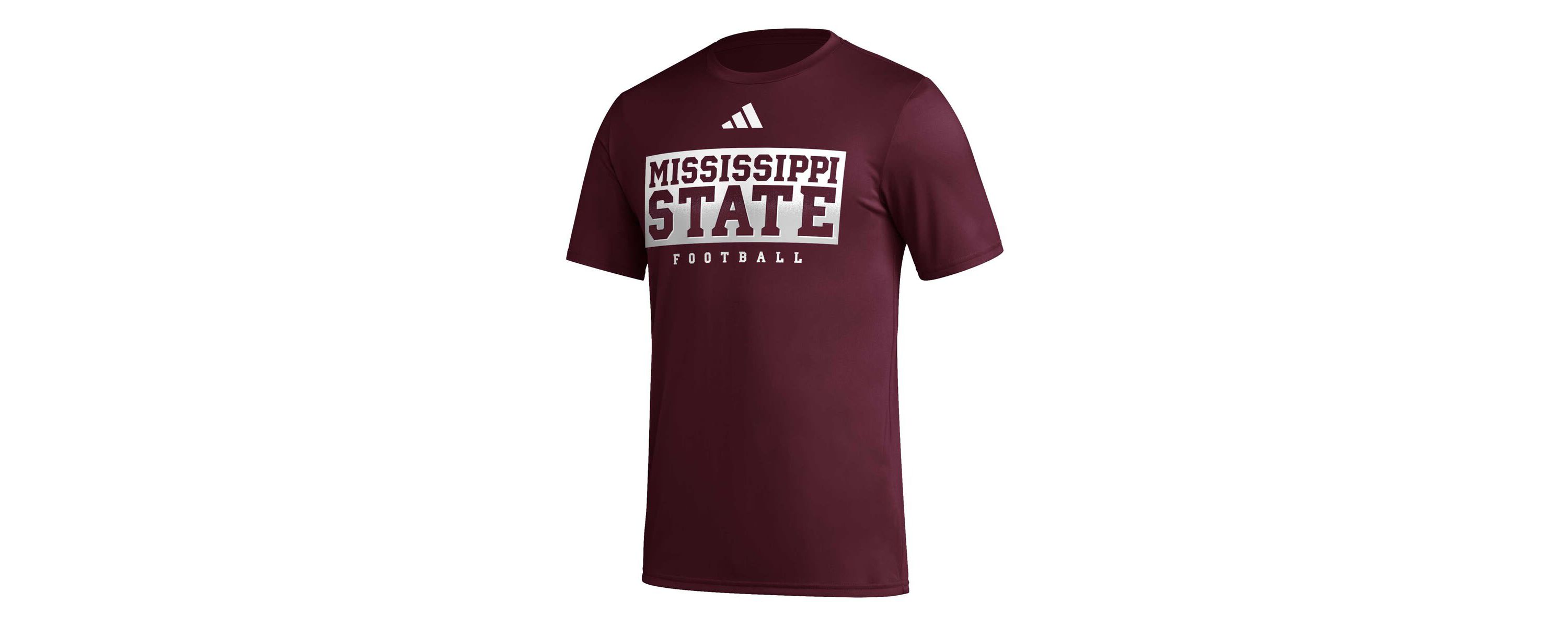 NCAA Mississippi State Bulldogs Football Practice AEROREADY Pregame T-Shirt