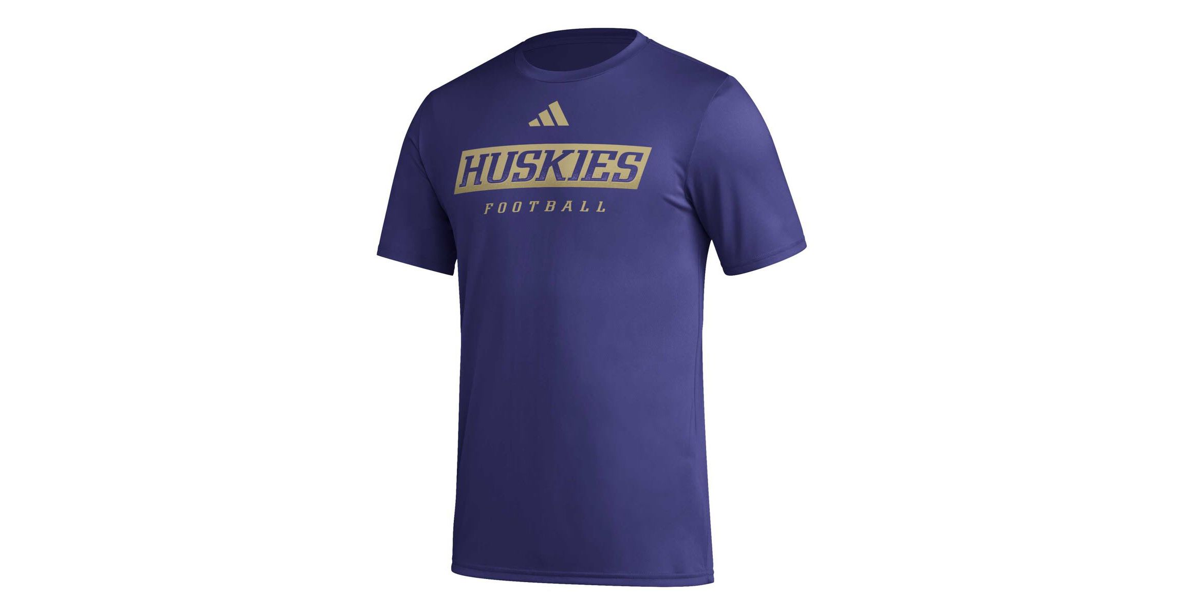 NCAA Washington Huskies Football Practice AEROREADY Pregame T-Shirt
