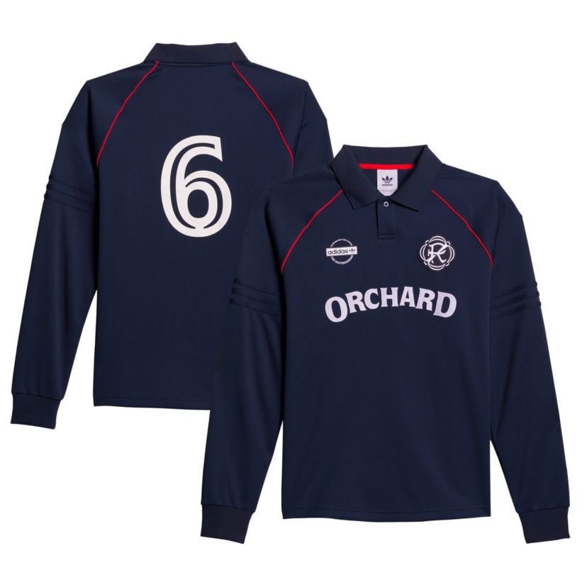 MLS Orchard x New England Revolution Skateboarding Long Sleeve Jersey