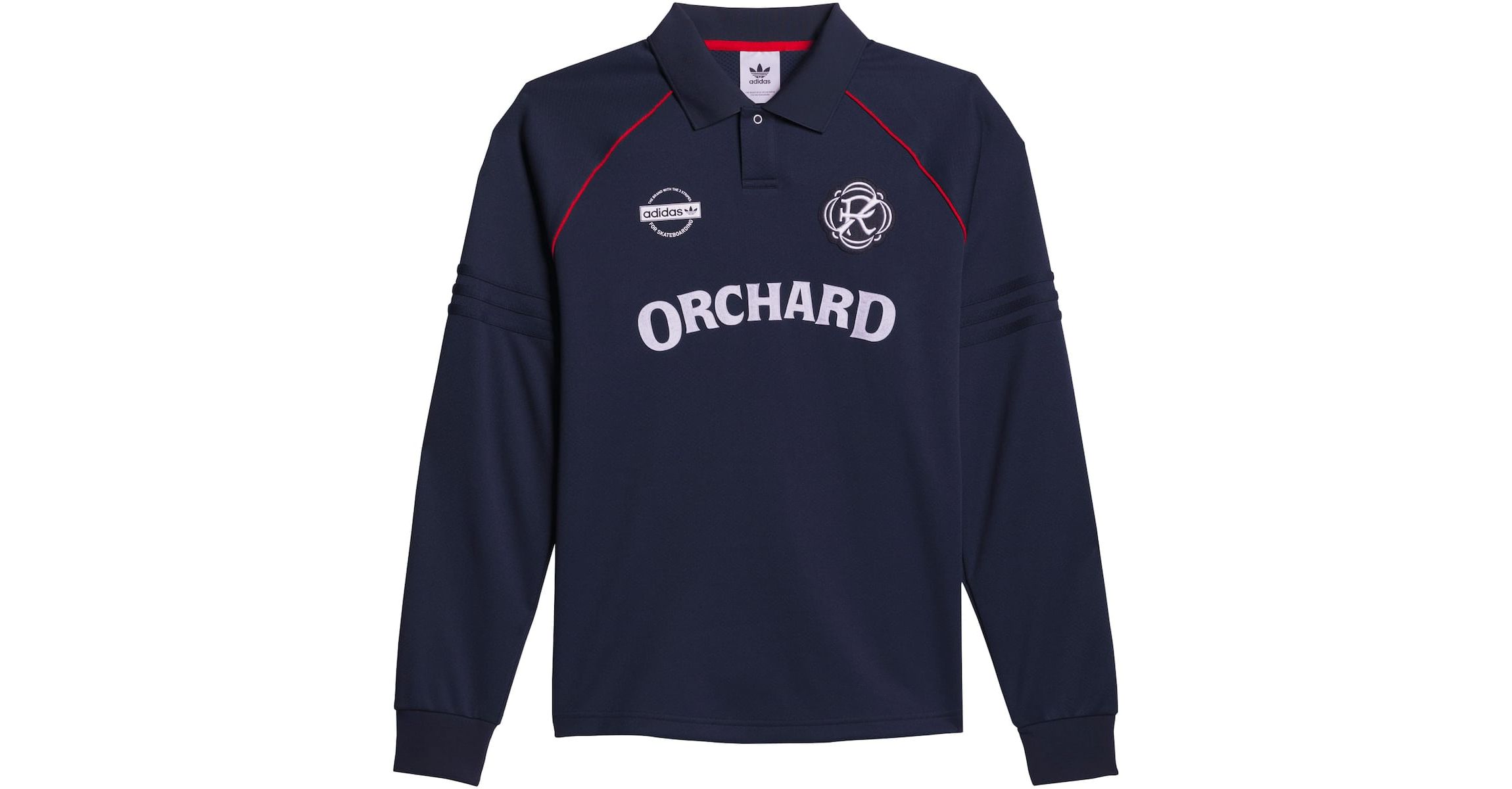 MLS Orchard x New England Revolution Skateboarding Long Sleeve Jersey