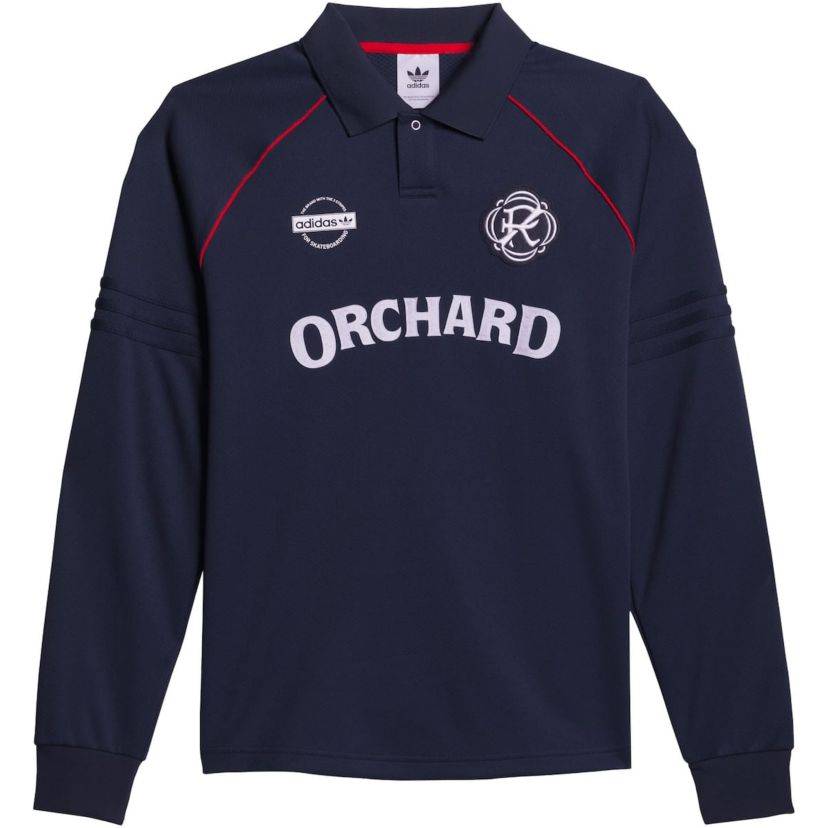 MLS Orchard x New England Revolution Skateboarding Long Sleeve Jersey