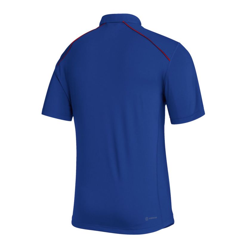 NCAA Kansas Jayhawks Coaches AEROREADY Polo