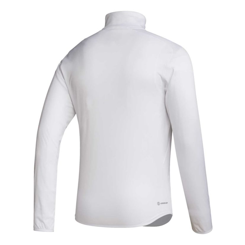 NCAA Mississippi State Bulldogs 2023 Sideline AEROREADY Half-Zip Top