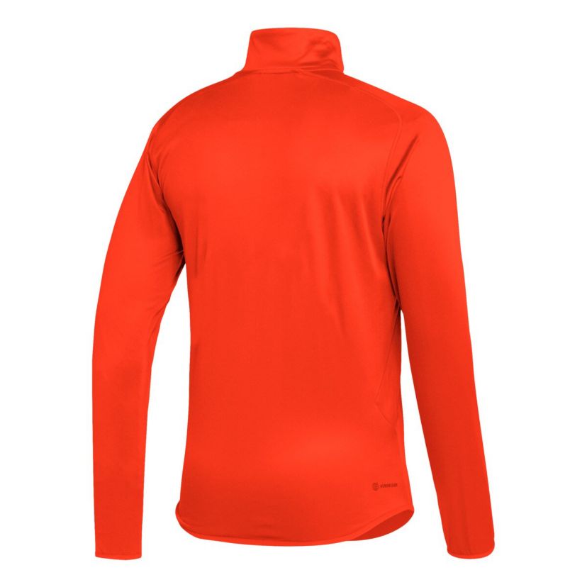 Miami (FL) Hurricanes NCAA Miami Hurricanes 2023 Sideline AEROREADY Half-Zip Top