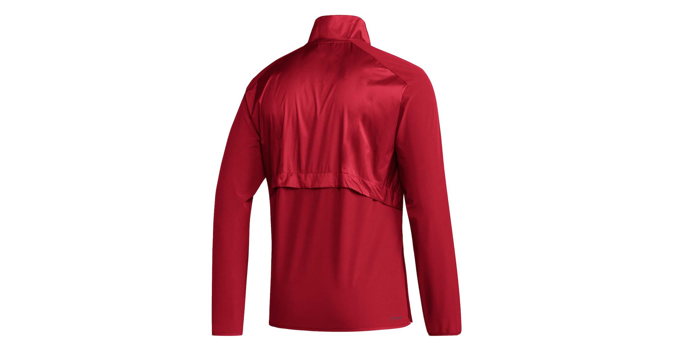 Rutgers Scarlet Knights NCAA Rutgers Knights Sideline AEROREADY Raglan Sleeve Quarter-Zip Jacket