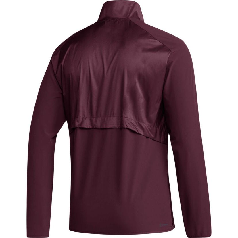 NCAA Arizona State Sun Devils Sideline AEROREADY Raglan Sleeve Quarter-Zip Jacket