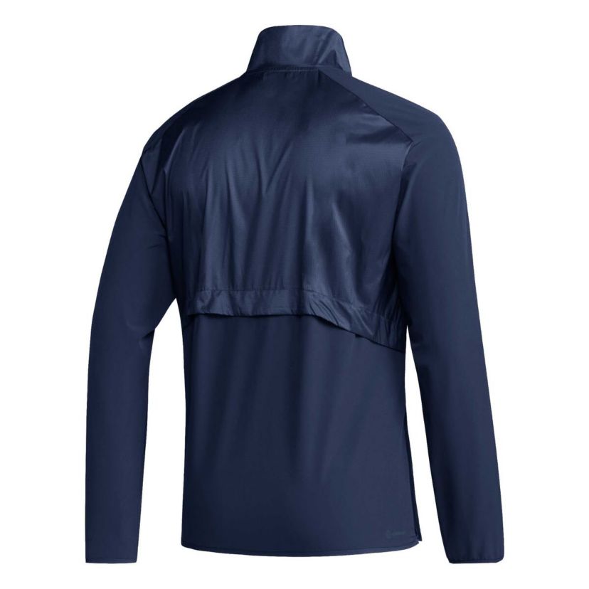 Georgia Tech Yellow Jackets NCAA Georgia Tech Jackets Sideline AEROREADY Raglan Sleeve Quarter-Zip Jacket