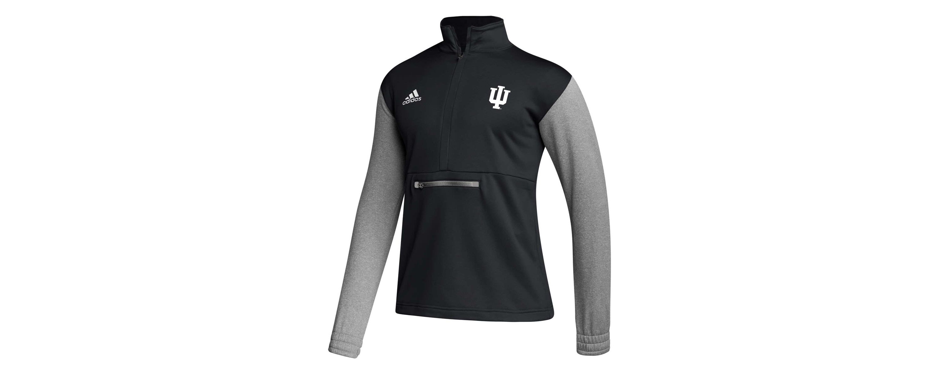 NCAA Indiana Hoosiers Sideline AEROREADY Half-Zip Top