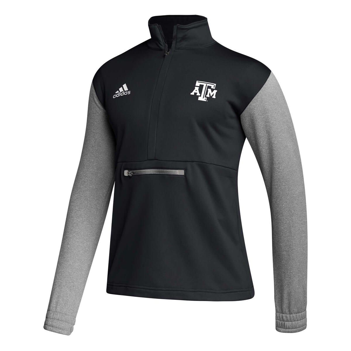 NCAA Texas A&M Aggies Sideline AEROREADY Half-Zip Top