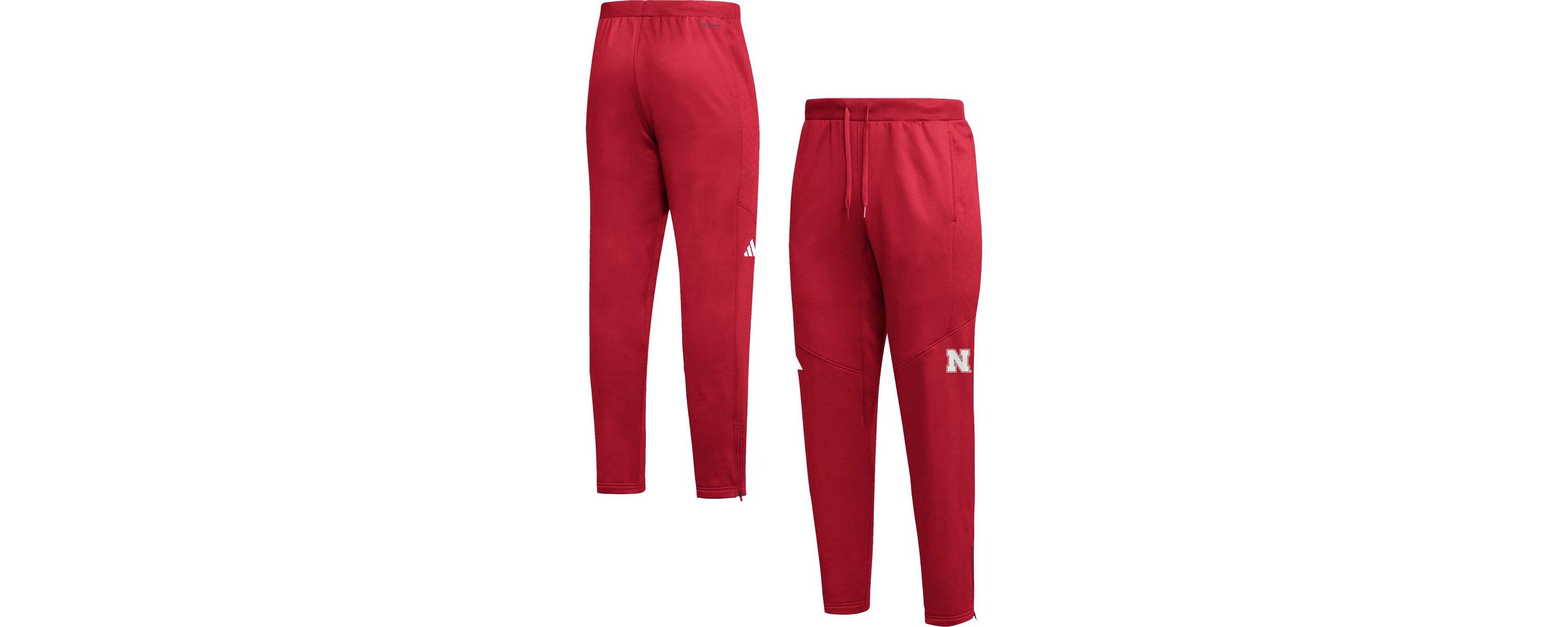 NCAA Nebraska Huskers 2023 Travel AEROREADY Tapered Pants